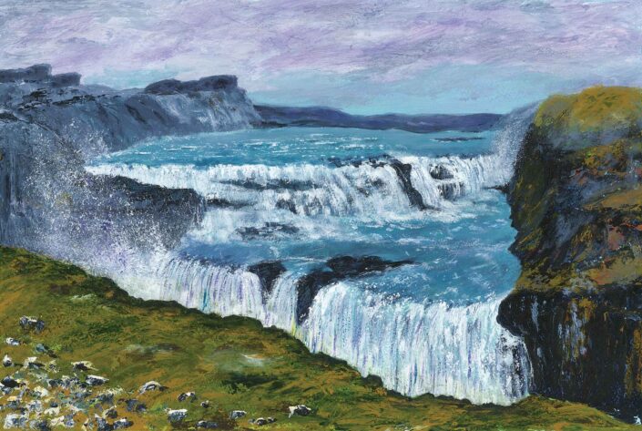 Gulfoss,-Iceland-scan